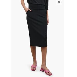 NWOT Marcellal Vesey Pencil Skirt Skirt in Black SZ L
